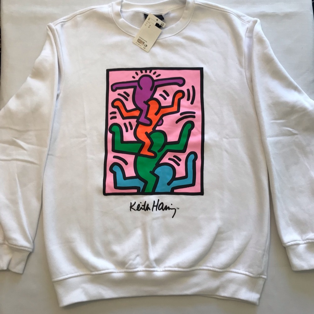 KEITH HARING Men’s Sweatshirt NEW With Tag